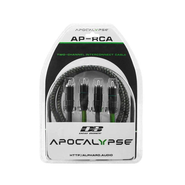 Apocalypse AP-R1101 (2RCA - 2RCA) 0,92м | Межблочный кабель Apocalypse AP-R1101 (2RCA - 2RCA) 0,92м - LOUD SOUND