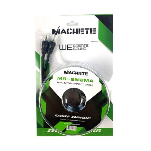 Machete MR-2M2MA (2RCA - 2RCA) 5,2м | Межблочный кабель Machete MR-2M2MA (2RCA - 2RCA) 5,2м - LOUD SOUND