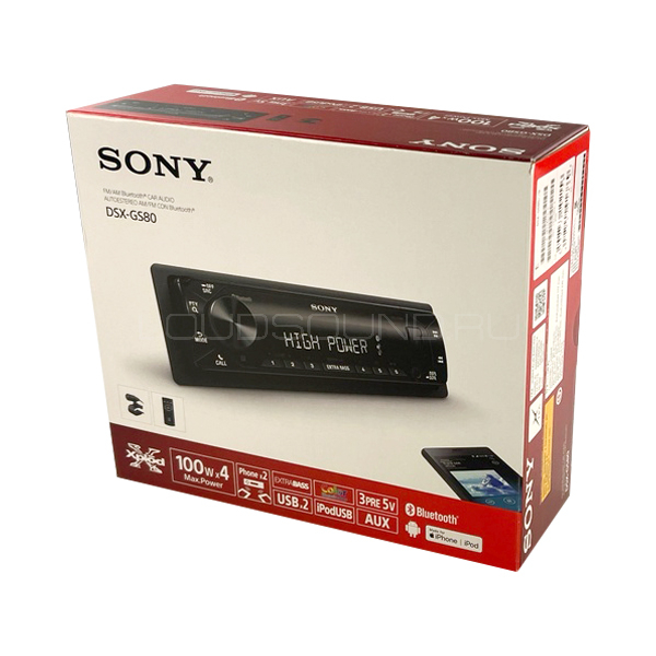 Sony DSXGS80 Автомагнитола 1DIN Sony DSXGS80 LOUD SOUND